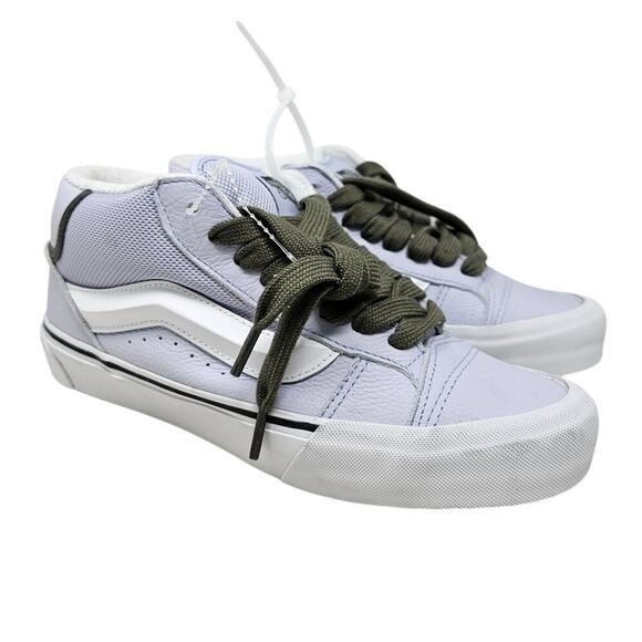 NEW Vans 8.5 Knu Mid Utility Lace Halogen Blue Skater Sneaker Chunky Casual - Picture 1 of 6